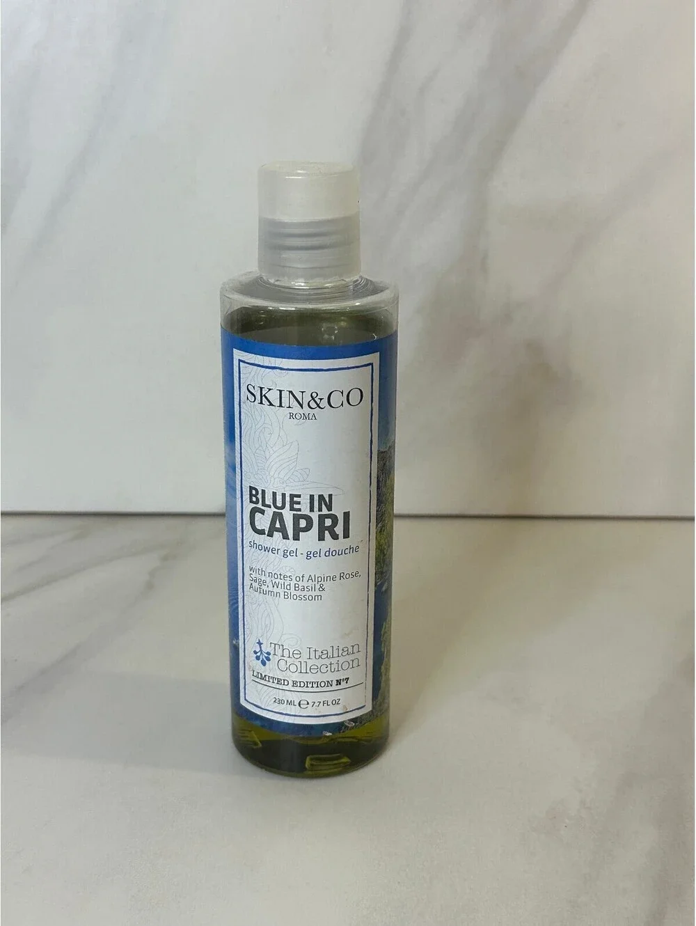 Skin & Co Roma The Italian Collection Blue in Capri shower gel 7.7 fl oz